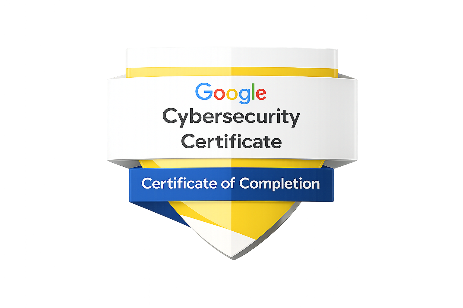 Google Cybersecurity Certificate Logo